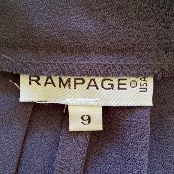 Vintage Rampage Pleated A-Line Skirt Junior's Size 9 - Picture 3 of 7
